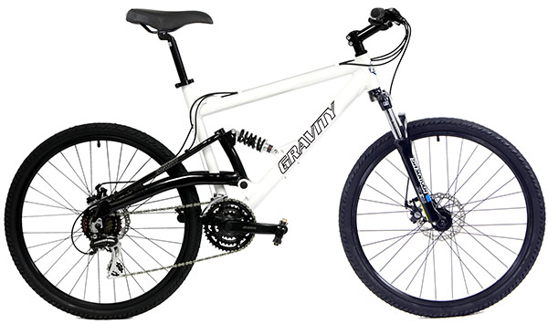 White Mountain Bikes, MTB, Full Suspension Gravity FSX 1.0